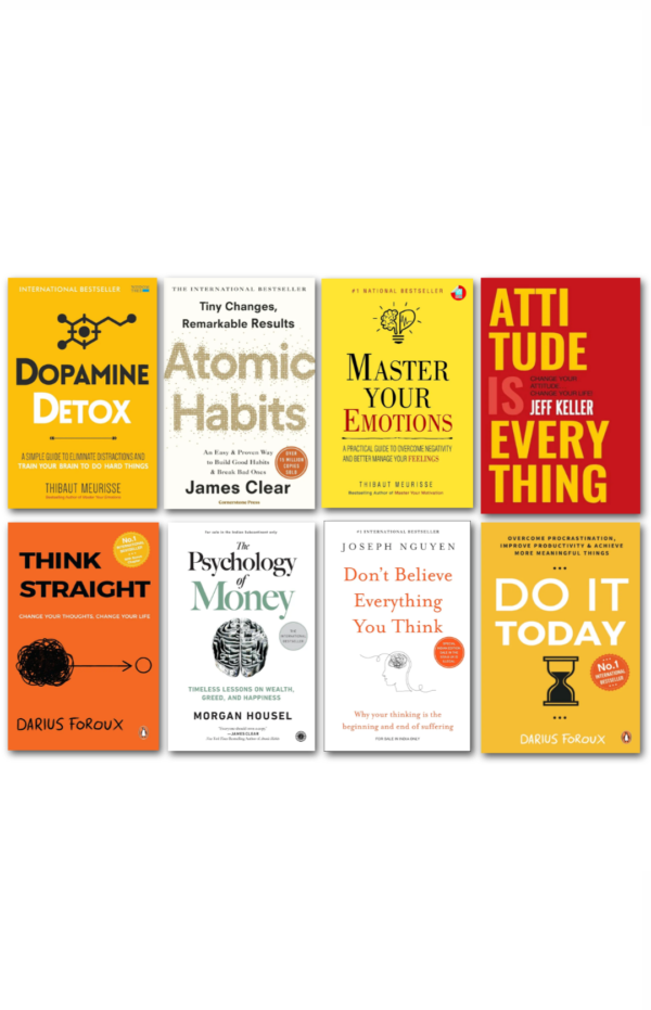 Bestseller Self Help : Combo of 8 Books